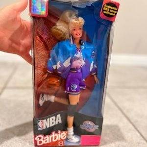 NBA Barbie Utah Jazz 90s